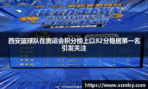 西安篮球队在奥运会积分榜上以82分稳居第一名引发关注